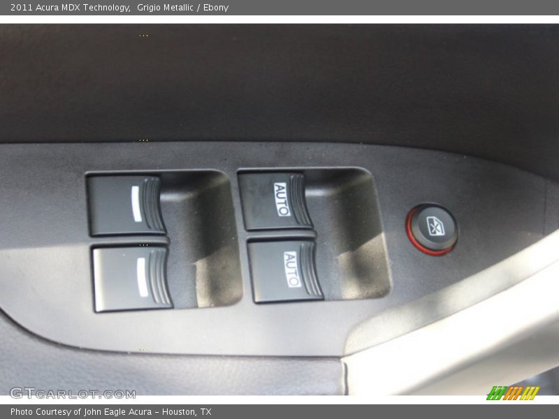 Grigio Metallic / Ebony 2011 Acura MDX Technology
