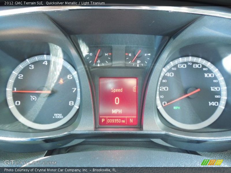 Quicksilver Metallic / Light Titanium 2012 GMC Terrain SLE