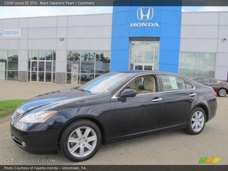 Black Sapphire Pearl / Cashmere 2008 Lexus ES 350