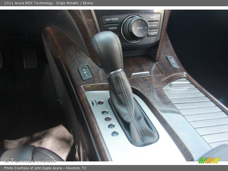Grigio Metallic / Ebony 2011 Acura MDX Technology