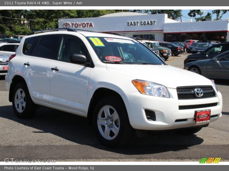 Super White / Ash 2011 Toyota RAV4 I4 4WD