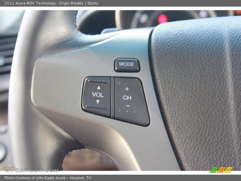 Grigio Metallic / Ebony 2011 Acura MDX Technology