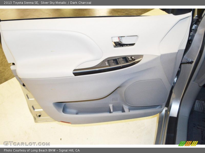 Silver Sky Metallic / Dark Charcoal 2013 Toyota Sienna SE