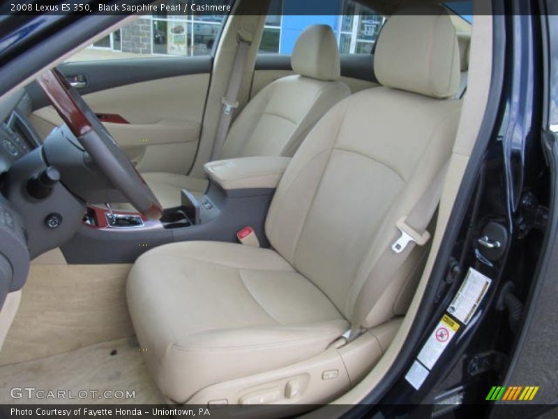 Black Sapphire Pearl / Cashmere 2008 Lexus ES 350