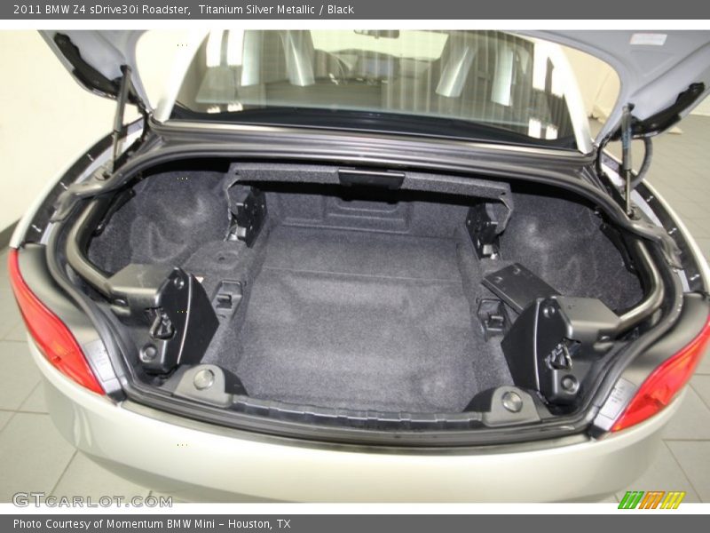 Titanium Silver Metallic / Black 2011 BMW Z4 sDrive30i Roadster
