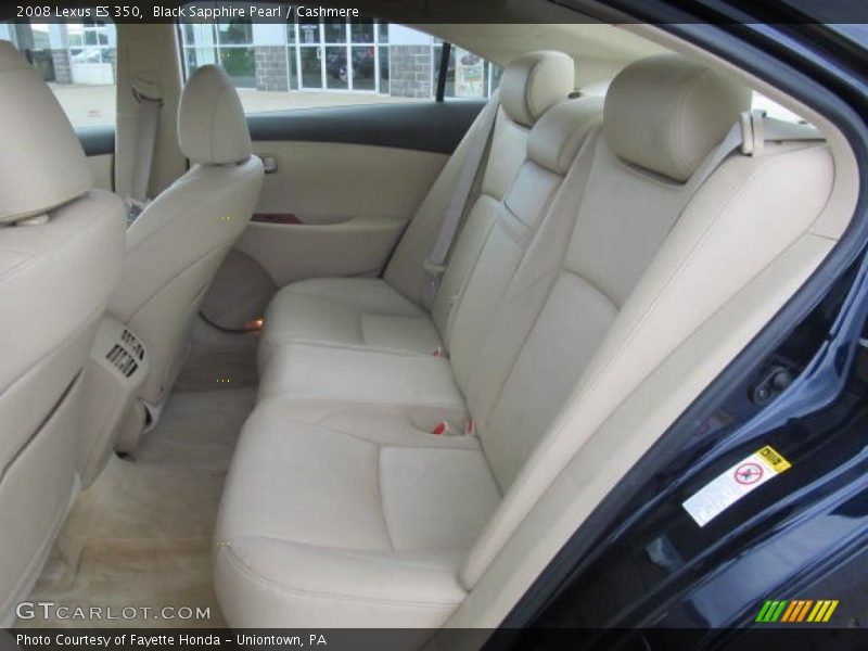 Black Sapphire Pearl / Cashmere 2008 Lexus ES 350