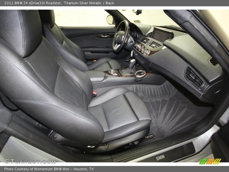 Titanium Silver Metallic / Black 2011 BMW Z4 sDrive30i Roadster