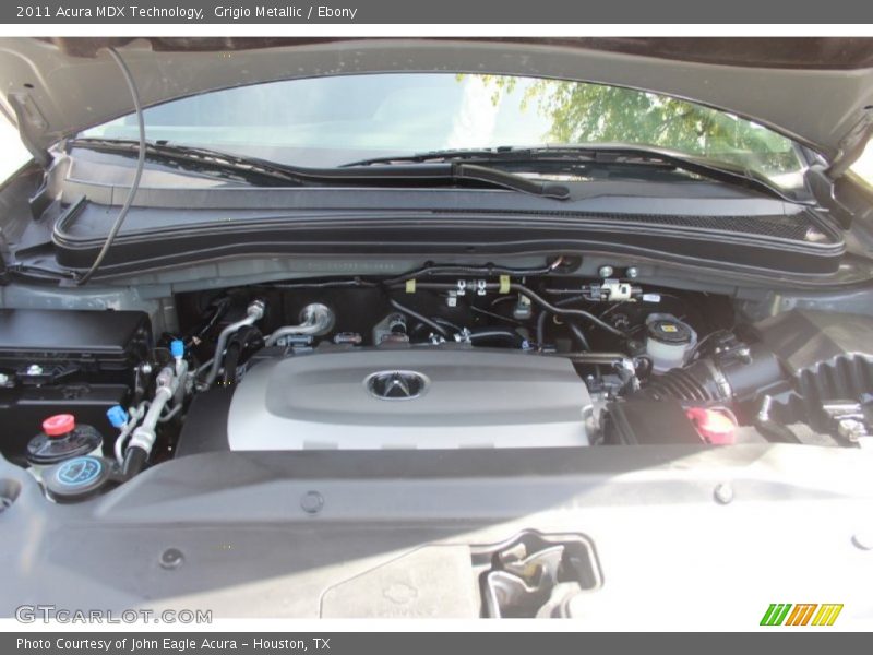Grigio Metallic / Ebony 2011 Acura MDX Technology