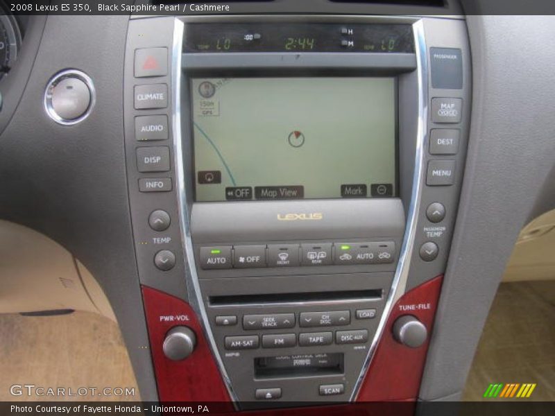 Black Sapphire Pearl / Cashmere 2008 Lexus ES 350