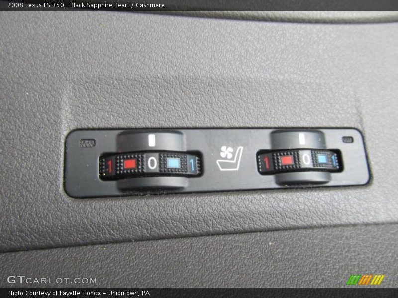 Black Sapphire Pearl / Cashmere 2008 Lexus ES 350
