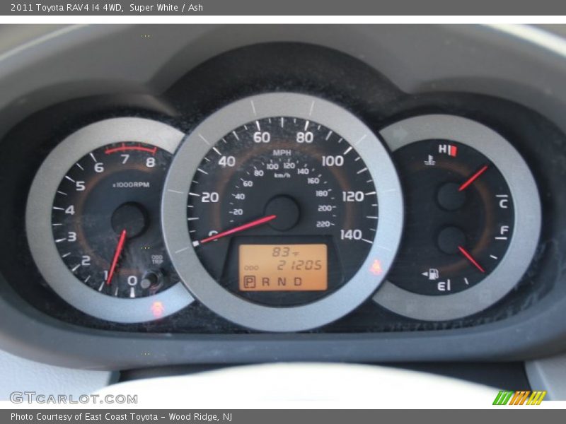 Super White / Ash 2011 Toyota RAV4 I4 4WD