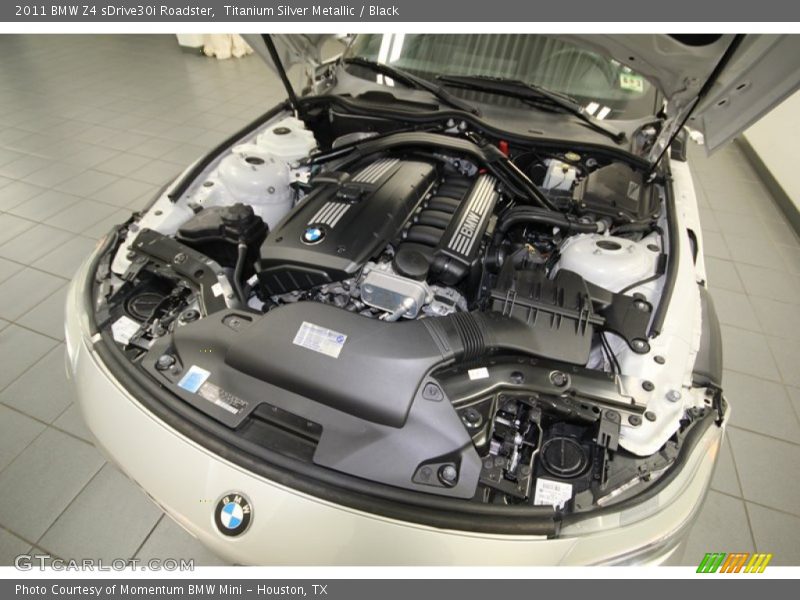 Titanium Silver Metallic / Black 2011 BMW Z4 sDrive30i Roadster