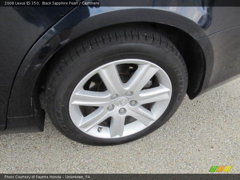 Black Sapphire Pearl / Cashmere 2008 Lexus ES 350