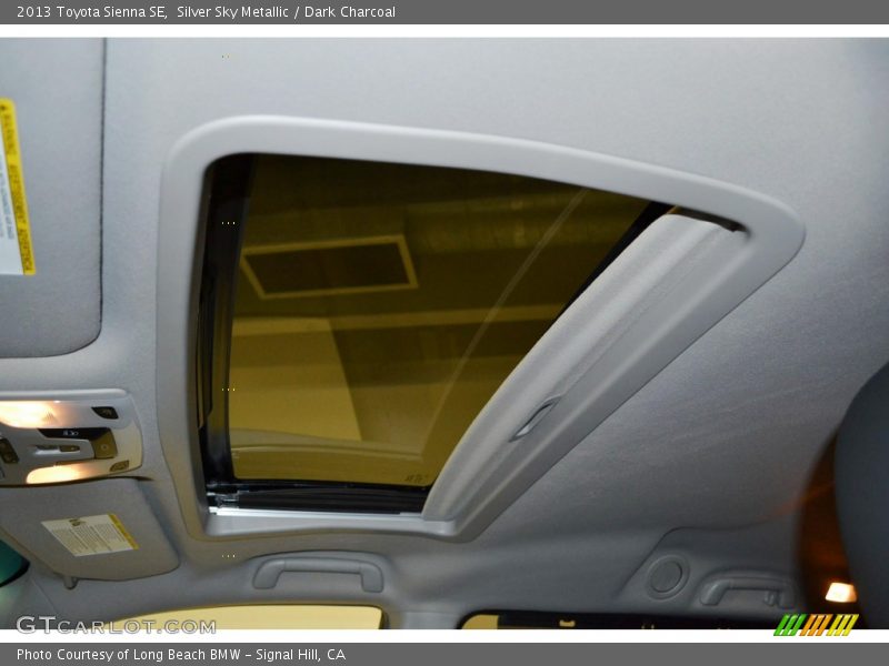 Silver Sky Metallic / Dark Charcoal 2013 Toyota Sienna SE