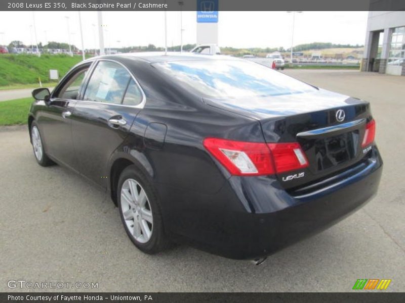 Black Sapphire Pearl / Cashmere 2008 Lexus ES 350
