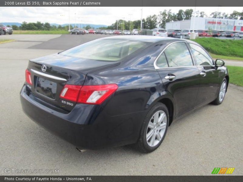 Black Sapphire Pearl / Cashmere 2008 Lexus ES 350