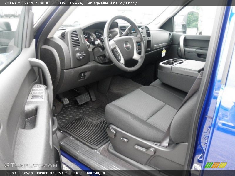  2014 Sierra 2500HD SLE Crew Cab 4x4 Ebony Interior