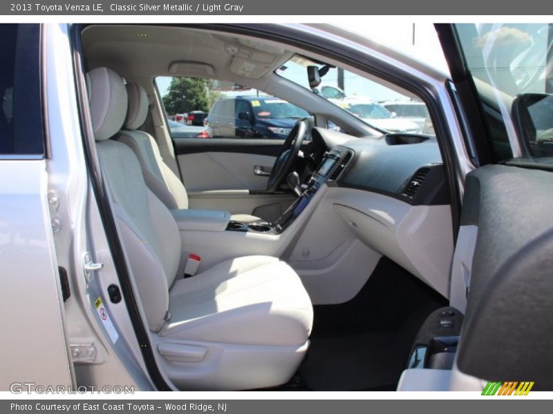 Classic Silver Metallic / Light Gray 2013 Toyota Venza LE