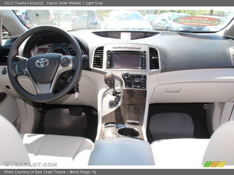 Classic Silver Metallic / Light Gray 2013 Toyota Venza LE