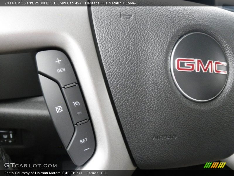 Controls of 2014 Sierra 2500HD SLE Crew Cab 4x4