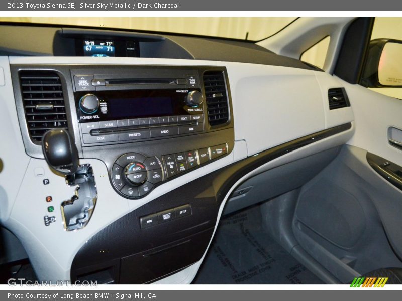 Silver Sky Metallic / Dark Charcoal 2013 Toyota Sienna SE