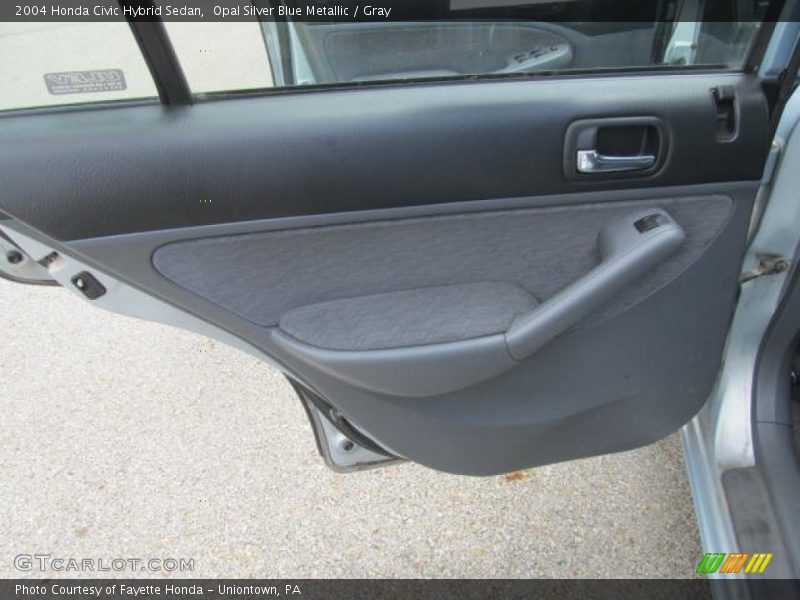 Opal Silver Blue Metallic / Gray 2004 Honda Civic Hybrid Sedan