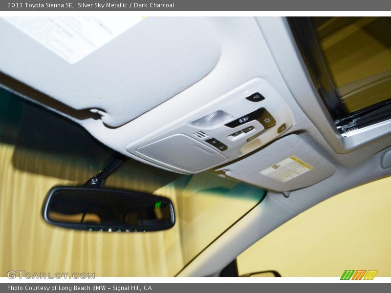Silver Sky Metallic / Dark Charcoal 2013 Toyota Sienna SE