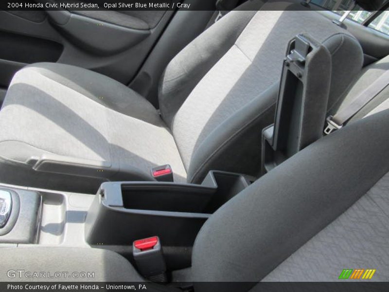 Opal Silver Blue Metallic / Gray 2004 Honda Civic Hybrid Sedan
