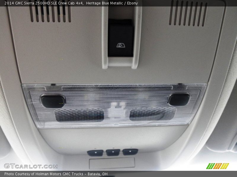 Heritage Blue Metallic / Ebony 2014 GMC Sierra 2500HD SLE Crew Cab 4x4