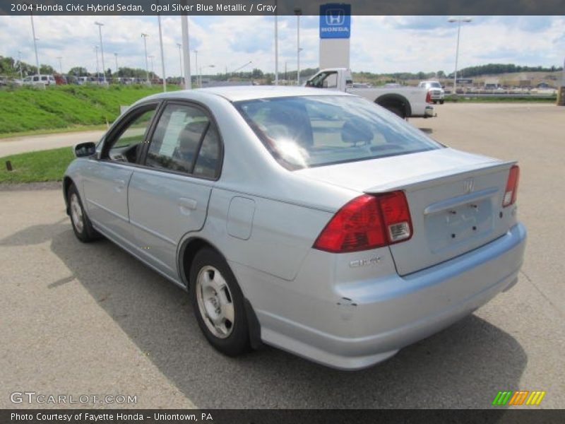 Opal Silver Blue Metallic / Gray 2004 Honda Civic Hybrid Sedan
