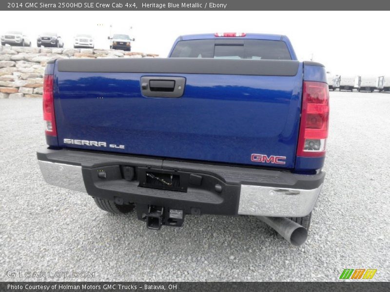 Heritage Blue Metallic / Ebony 2014 GMC Sierra 2500HD SLE Crew Cab 4x4