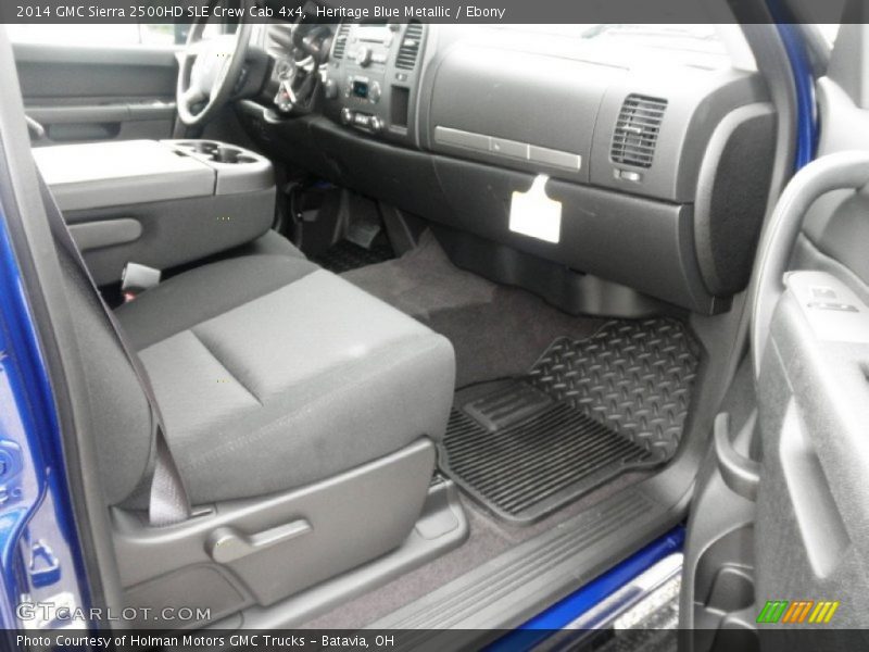 Heritage Blue Metallic / Ebony 2014 GMC Sierra 2500HD SLE Crew Cab 4x4