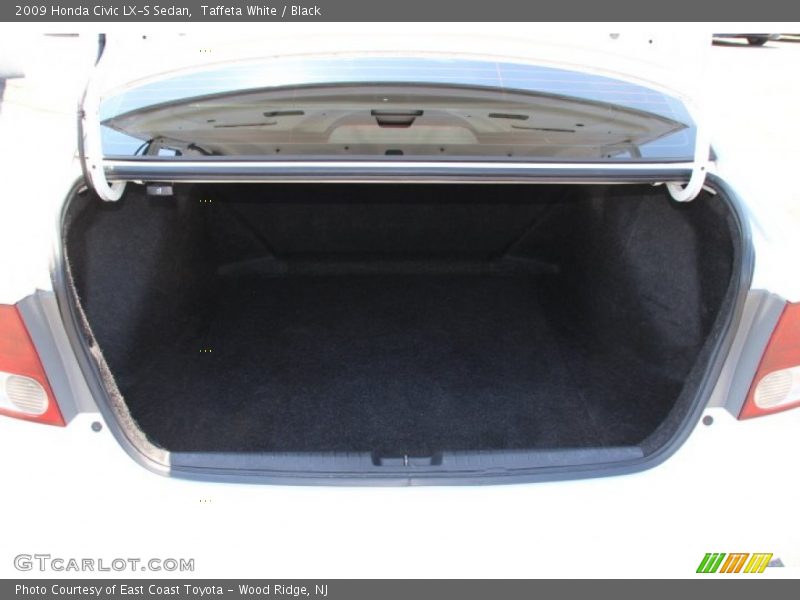 Taffeta White / Black 2009 Honda Civic LX-S Sedan