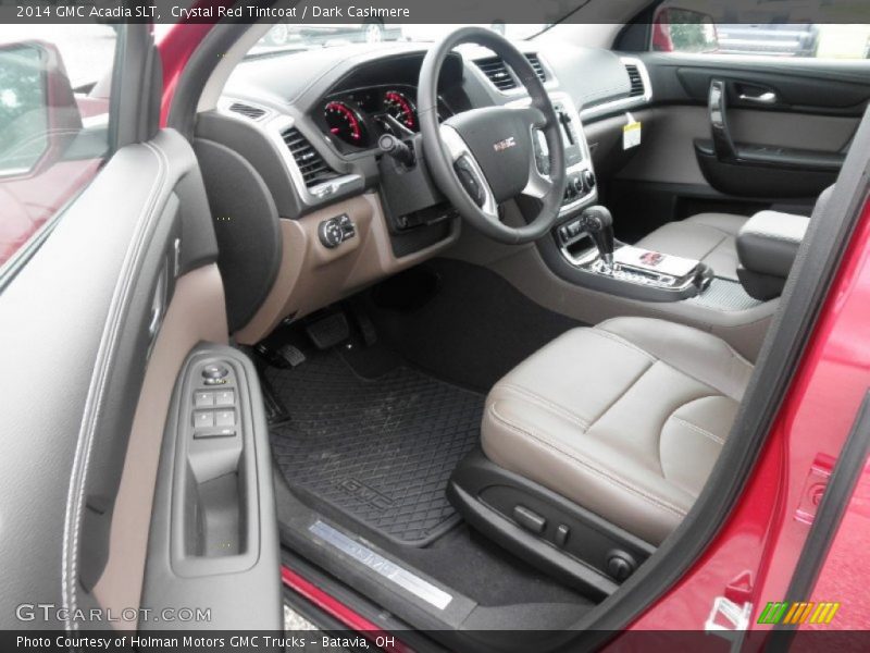 Crystal Red Tintcoat / Dark Cashmere 2014 GMC Acadia SLT