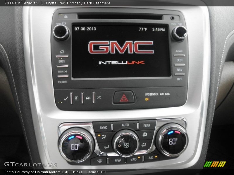 Crystal Red Tintcoat / Dark Cashmere 2014 GMC Acadia SLT