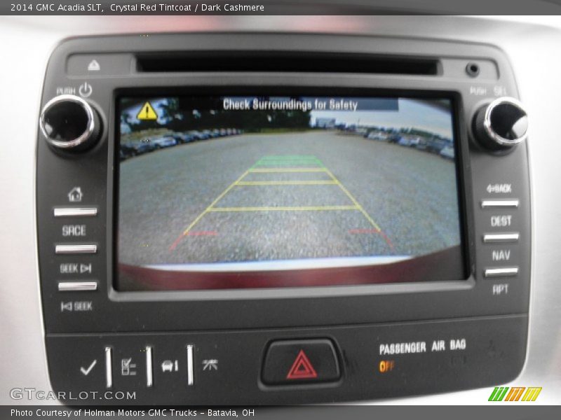 Crystal Red Tintcoat / Dark Cashmere 2014 GMC Acadia SLT