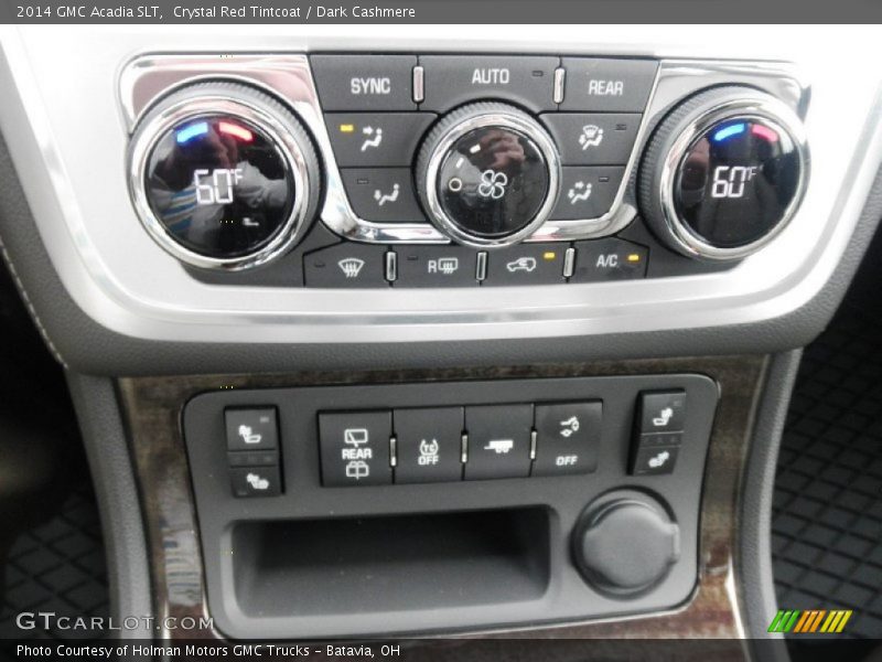 Crystal Red Tintcoat / Dark Cashmere 2014 GMC Acadia SLT