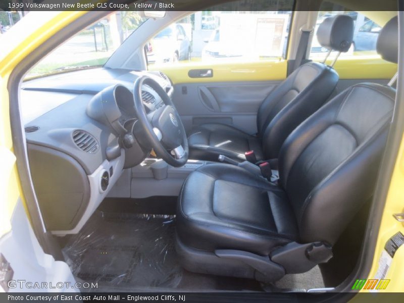 Yellow / Black 1999 Volkswagen New Beetle GLS Coupe