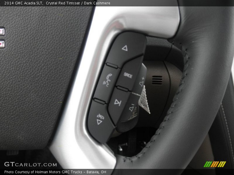 Crystal Red Tintcoat / Dark Cashmere 2014 GMC Acadia SLT