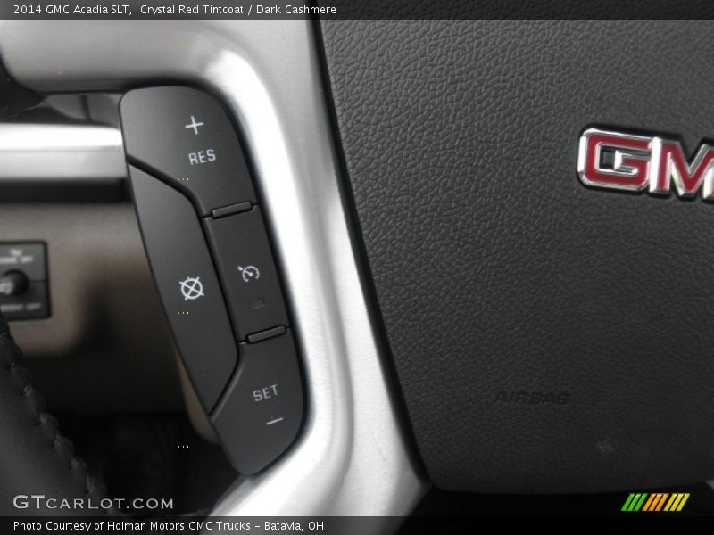 Crystal Red Tintcoat / Dark Cashmere 2014 GMC Acadia SLT