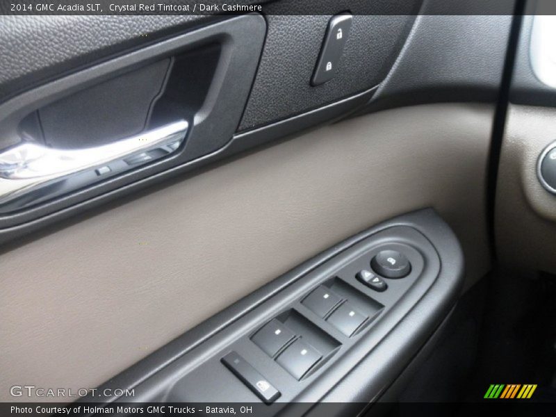 Crystal Red Tintcoat / Dark Cashmere 2014 GMC Acadia SLT
