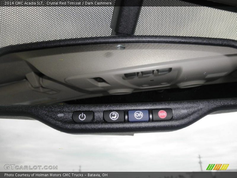 Crystal Red Tintcoat / Dark Cashmere 2014 GMC Acadia SLT
