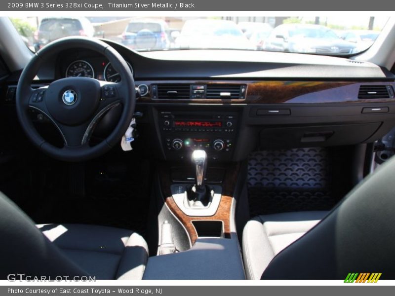 Titanium Silver Metallic / Black 2009 BMW 3 Series 328xi Coupe