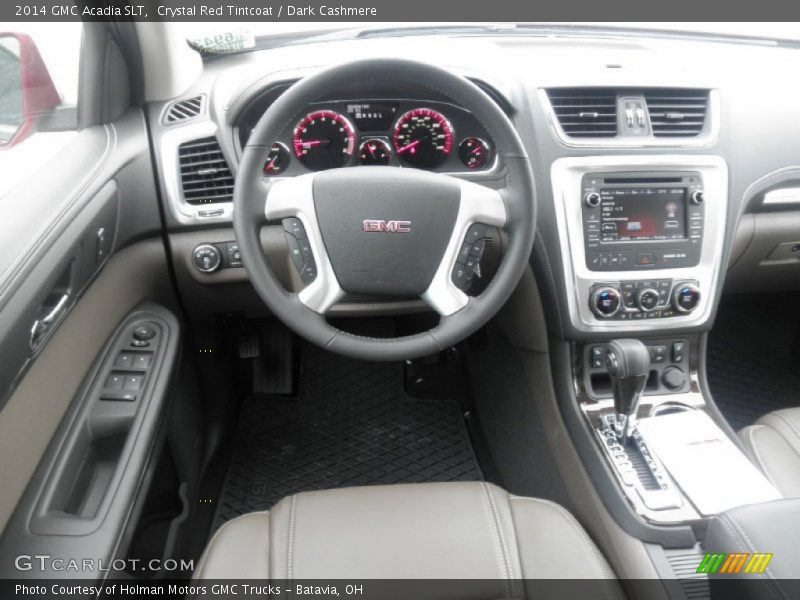 Dashboard of 2014 Acadia SLT