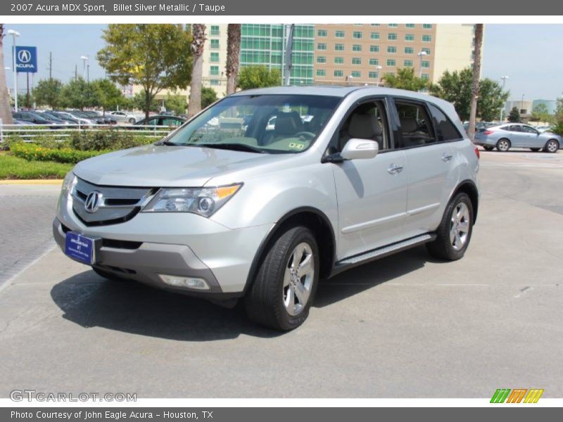 Billet Silver Metallic / Taupe 2007 Acura MDX Sport