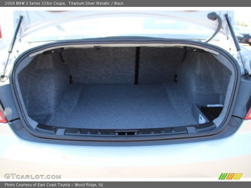 Titanium Silver Metallic / Black 2009 BMW 3 Series 328xi Coupe