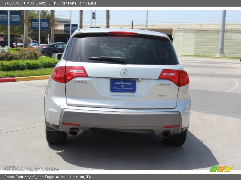 Billet Silver Metallic / Taupe 2007 Acura MDX Sport