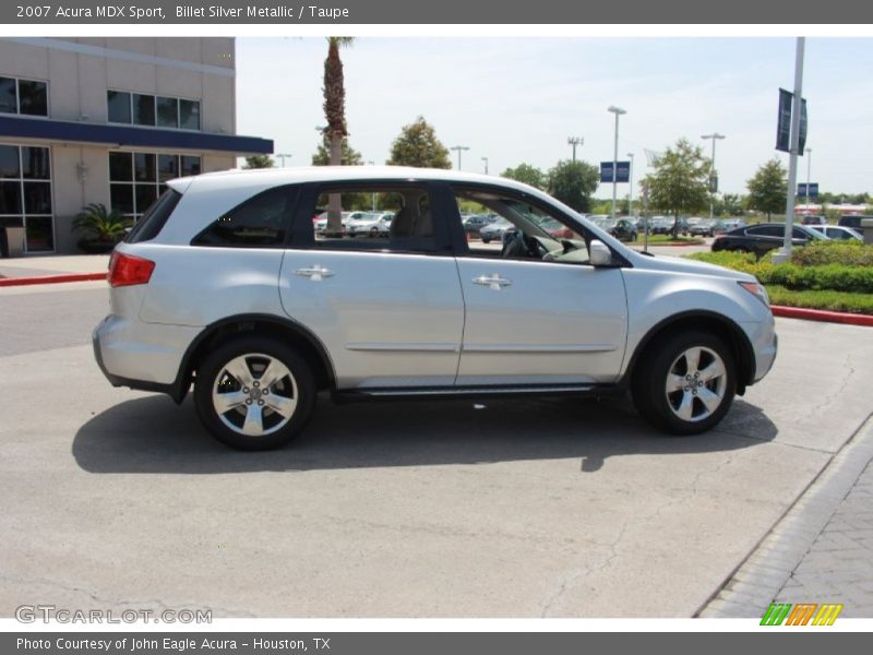 Billet Silver Metallic / Taupe 2007 Acura MDX Sport
