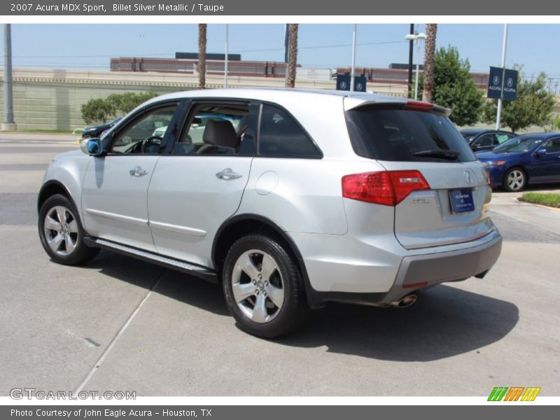 Billet Silver Metallic / Taupe 2007 Acura MDX Sport