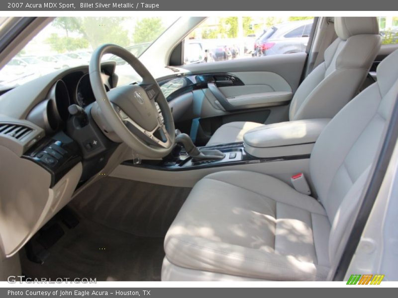 Billet Silver Metallic / Taupe 2007 Acura MDX Sport